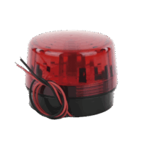 Estrobo con 35 leds de alta luminosidad con la opción de respaldo con batería 9v