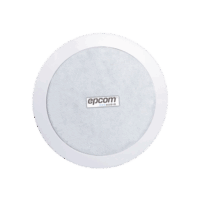 Altavoz Coaxial 5"+1.5" | Montaje en Techo | 3.75 - 30w | 70/100v | 8? | Material ABS | Rejilla Met?lica