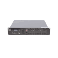 Controlador de Evacuación Por Voz | 500 W | 8 Zonas independientes | 4 entradas de audio y 2 entradas de micr?fono