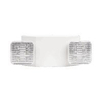 Luz LED de Emergencia Dual LED /150 l?menes/Luz fría/Batería de Respaldo Incluida/botón de test.