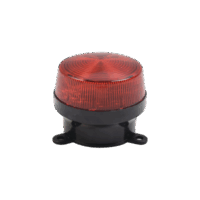 Mini estrobo color Rojo con montaje de pesta?a.