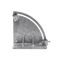 Base para M?stil con Ajuste de ?ngulo. Di?metros de Mastil: 1" a 1-3/4"