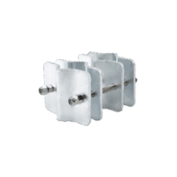 Herraje Adaptador de M?stil para Di?metros desde 3/4" hasta 2-1/4". Galv. en Caliente.