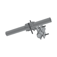 Herraje Adaptador Cruzado para M?stil para Di?metros desde 7/8" hasta 2".