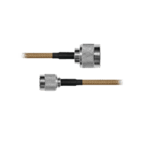Cable RG-142/U, con conectores N Macho / TNC Macho de 60 cm.