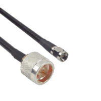 Cable LMR-240UF (Ultra Flex) de 91 cm con conectores N Macho y SMA Macho.