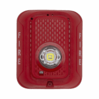 Lámpara LED Estroboscópica para Montaje en Pared, Color Rojo, Nivel de Candelas Seleccionable, Nuevo Dise?o Moderno y Elegante y Menor Consumo de Corriente