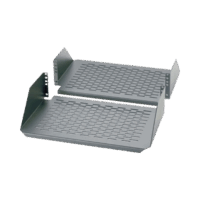 Charola Para Soportar Equipos en Rack de 19in, Ventilada, Frontal y Posterior, Capacidad de 136 Kg, 3UR