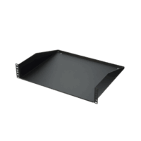 Charola para Soportar Equipos en Rack de 19", con Capacidad de Carga de 30Kg, 2UR