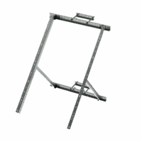 Montaje para Panel Solar de Poste o Torre Galvanizado Electrol?tico (Ver Compatibilidad).
