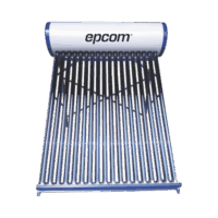 B?iler Solar de 180L, Baja Presi?n con 18 Tubos de Vac?o de Mayor Resistencia y Termotanque Inoxidable de Grado Alimenticio 180 L Resistentes a Granizo de Hasta 25 mm/ l, Incluye Anodo de Magnesio