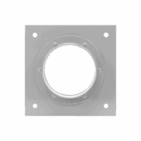 Placa Pasamuros Con Capacidad de Una Bota de 4"