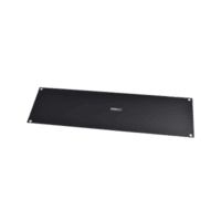 Tapa Ciega para Rack de 19in, de 3UR, Color Negro