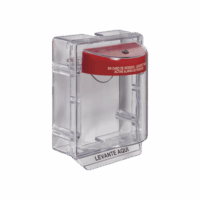 Cubierta Protectora Serie Stopper II? De Policarbonato, Con Bocina, Espaciador Transparente, Etiqueta en Espa?ol