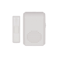 Timbre Inalámbrico De Puerta Con Receptor Incluido Hasta 10 Tonos