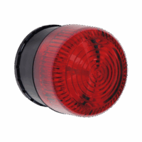 Microcontrolador SELECT-ALERT con Alarma Sirena/Estrobo para notificar Entradas/Salidas No Autorizadas y Emergencias, Color Rojo