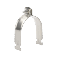 Abrazadera de Acero Inoxidable  de 3" Para Unicanal Tipo Strut