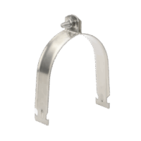 Abrazadera de Acero Inoxidable  de 4" Para Unicanal Tipo Strut