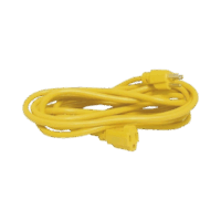 Extensi?n El?ctrica de Uso Rudo Aterrizada 2.4 metros / 127 V CA 10 A M?ximo / Color Amarillo.