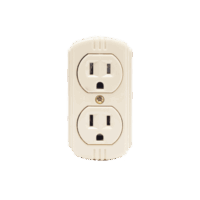 Contacto D?plex 127 Vca, 15 A Max. Para Sobreponer (Sin perforar la superficie).