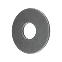 Arandela Plana Galvanizada de 1/4" / Bolsa con 300 piezas.