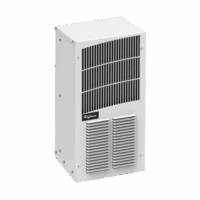 Aire Acondicionado Compacto Para Exterior, Uso en Gabinetes de Telecomunicaciones de Grado Industrial, Fr?o T20, 2000 BTU, 115 Vca, de Acero, Color Gris