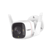 C?mara IP 4 Megapixel (2K) / Lente 3.18 mm / Wi-Fi / 30 mts IR / Exterior IP66 / Audio Bidireccional / Micro SD  hasta 256 GB / Compatible con Google y Alexa