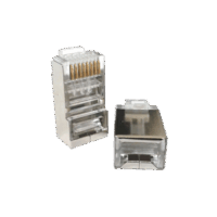 Conector RJ45 para Cable FTP/STP Categoría 5E - Blindado sin pin a tierra