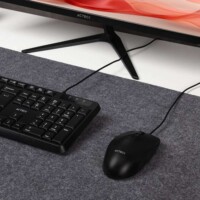 KIT ACTECK CREATOR MK210 / TECLADO Y MOUSE / ALAMBRICO USB / 105 TECLAS / 1000 DPI / NEGRO / AC-928984