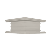 Esquinero exterior color Marfil de PVC auto extinguible, para canaleta TEK-100-M (5576-14001)