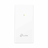 Inyector PoE Pasivo de 48V (18 Watts) / 2 puerto 10/100/1000 Mbps / Plug and Play / Montaje en Pared