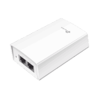 Inyector PoE Pasivo de 48V (24 Watts) / 2 puerto 10/100/1000 Mbps / Plug and Play / Montaje en Pared