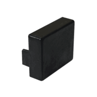 Tapa Final en Color Negro de PVC Auto Extinguible, Para Canaleta TMK-1720-N-CC (5290-02003)