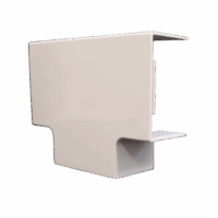 Sección en "T" Color Blanco de PVC Auto Extinguible, Para Canaleta TMK-4577 (5540-02001)