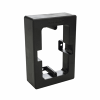 Caja de Registro Universal color Negro de PVC Auto Extinguible Color Negro (7900-02003)