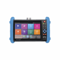 Probador de V?deo Android con Pantalla LCD de 7" para IP ONVIF / HD-TVI (8MP), HD-CVI (8MP) y AHD (5MP) / Wi-Fi, Scanner IP, WiFi, entrada HDMI