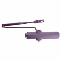 Cierrapuertas Fuerza 4/ Para puertas de hasta 1100 mm de Ancho/ Color Chocolate Oscuro /Certificación UL/ Ideal Puertas Madera