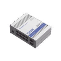 Switch Industrial No-Administrable 8 puertos Gigabit PoE 802.3af/at, 2 puertos SFP