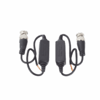 Kit de Transceptores (Baluns) para EXTERIOR TurboHD Hasta 4K HD-TVI / HD-CVI / AHD / CVBS / COAXITRON / AUDIO POR COAXITRON  / Menu OSD / CONECTORES 100% COBRE / Con Cable RF Blindado. Distancia de hasta 200 m en 4K. Calidad PREMIUM