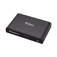 Receptor Compatible para Kits TT-383PRO4.0 / Resolución 1080P@60Hz / Cat 5e/6 / Distancia de 120 m / Control IR / Protocolo HDbitT / Compatible con Switch Gigabit .