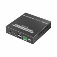 Receptor Compatible para Kit TT582-KVM |4K @60Hz | Cat 6, 6a y 7 |  hasta 150 metros | Transmite el Video y Controla tu DVR v?a USB a distancia
