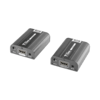 Kit Extensor HDMI para distancias de 30 metros / Resolución 4K x 2K@ 30 Hz/ Cat 6, 6a y 7 / HDCP2.2 / HDMI 2.0  / Soporta PCM, HDbitT / Soporta control remoto del equipo fuente.
