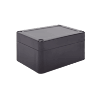 Gabinete Pl?stico Negro para Exterior (IP65) de 100 x 68 x 50 mm Cierre por Tornillos. TXG-014-BK TXG-014-BK