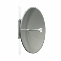 Antena direccional de 4 ft, 5.1 a 7.1 GHz, Ganancia 36 dBi, Conectores RP-SMA Hembra, Polarización doble, incluye montaje para torre o m?stil TXP7GD36 TXP7GD36