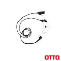 Micr?fono-Aud?fono Profesional de 2 Cables para KENWOOD NX200/300/410/5000, TK-480/2180/3180