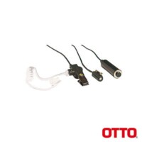 Kit de Micr?fono-Aud?fono profesional de 3 cables para KENWOOD NX-340/320/420, TK-3230/3000/3402/3312/3360/3170