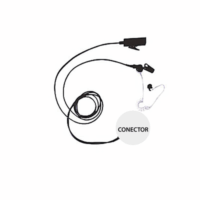 Kit de Micr?fono-Aud?fono profesional de 2 Cables para KENWOOD NX-200/300/410/5000, TK-480/2180/3180
