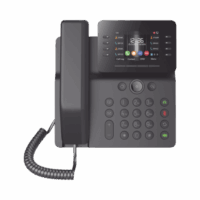 Tel?fono IP Empresarial Esencial WiFi / Bluetooth, 12 l?neas SIP, pantalla a color 3.5", PoE, puertos Gigabit, conferencia local de 6 v?as.