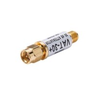 Atenuador en L?nea de 30 dB, 0.5W, CD-6 GHz, Conectores SMA Macho-Hembra.
