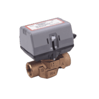 V?lvula 3/4 De 2 V?as conexión de rosca BSPT Con Actuador 40011 A 120V, On/off